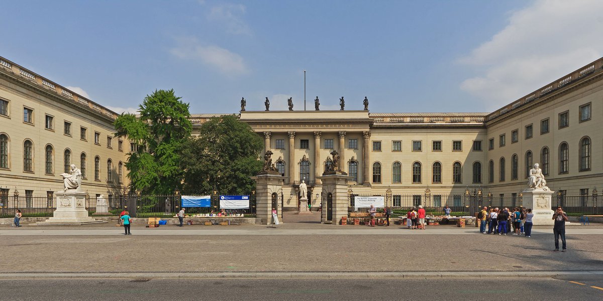 The main building of Humboldt University, Berlin, Germany